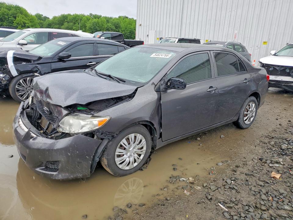 2010 Toyota Corolla VIN JTDBU4EE5AJ067732 COPART salvage auction — FRONT END, Nj - Cert Of Title-Salvage, sold $1,850 on 2026-07-27 (photo 1)