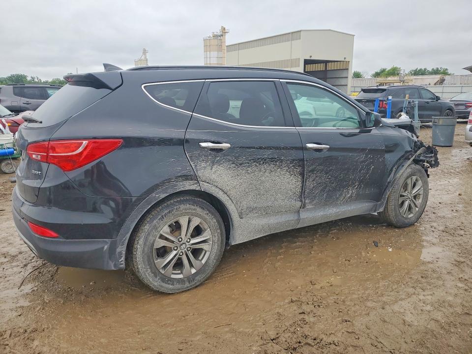2014 Hyundai VIN 5XYZU3LB5EG166140 COPART salvage auction — FRONT END, KS - CERT OF TITLE-SALVAGE, sold $90 on 2026-07-28 (photo 3)