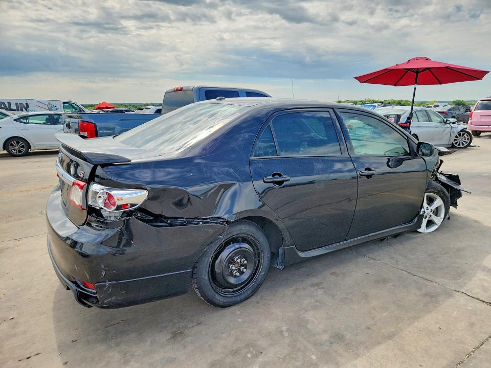 2011 Toyota Corolla VIN 2T1BU4EE0BC666261 COPART salvage auction — FRONT END, Tx - Certificate Of Title, sold $1,050 on 2026-07-09 (photo 3)