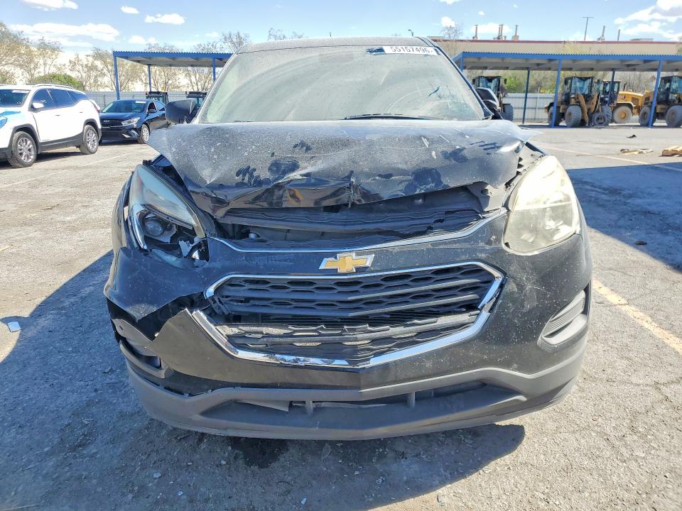 2017 Chevrolet Equinox VIN 2GNALBEK4H1598425 COPART salvage auction — FRONT END, Nv - Salvage Title, sold $525 on 2026-07-30 (photo 5)