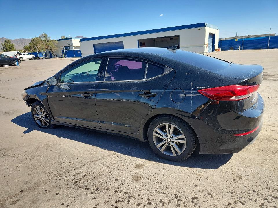 2018 Hyundai Elantra VIN 5NPD84LF1JH223802 COPART salvage auction — FRONT END, Tx - Salvage Vehicle Title, sold $1,150 on 2026-07-31 (photo 2)