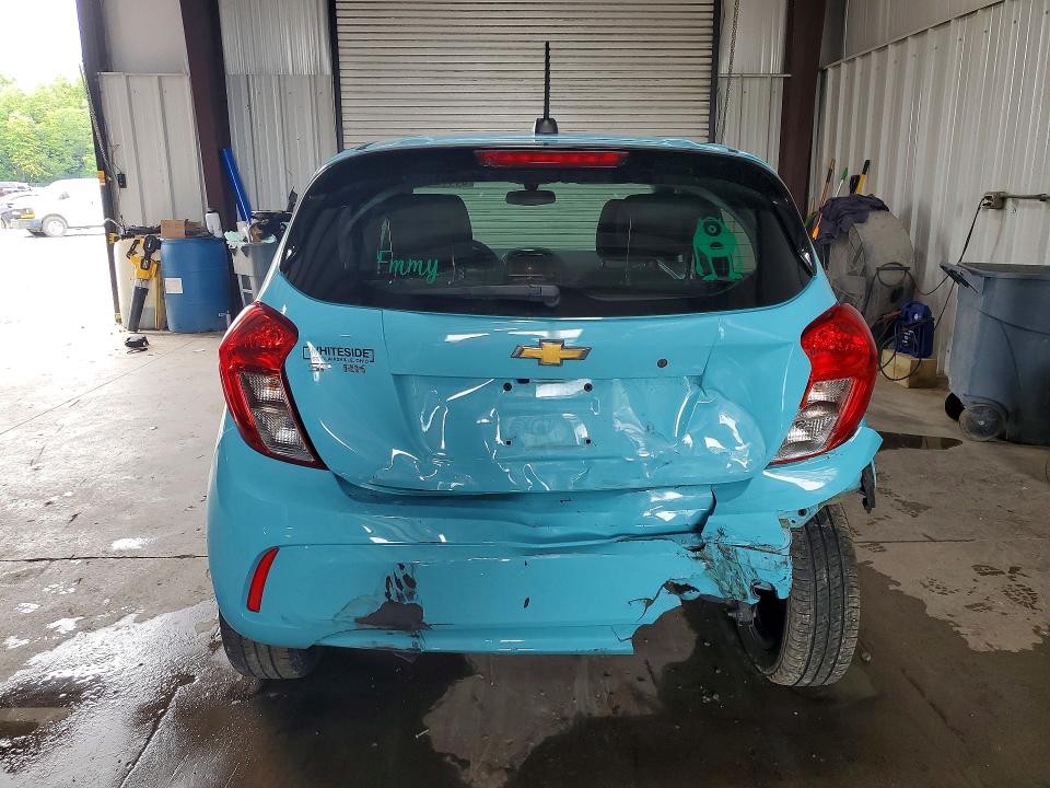 2022 Chevrolet Spark VIN KL8CB6SA1NC023169 COPART salvage auction — REAR END, PA - CERTIFICATE OF SALVAGE, sold $500 on 2026-07-29 (photo 6)