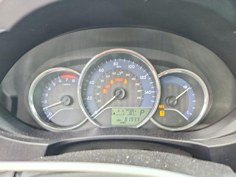 2016 Toyota Corolla VIN 5YFBURHE0GP384279 COPART salvage auction — FRONT END, Nc - Salvage Certificate Of Title, sold $2,200 on 2026-07-08 (photo 9)