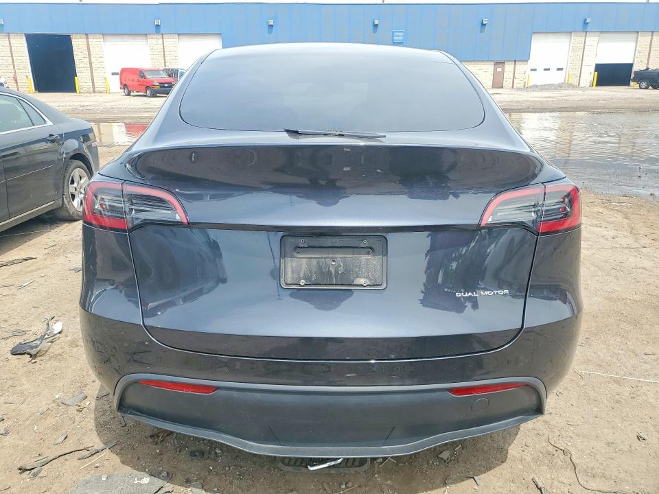 2025 Tesla VIN 7SAYGAEE8SF286759 COPART salvage auction — FRONT END, Mi - Certificate Of Title, sold $13,200 on 2026-07-17 (photo 6)