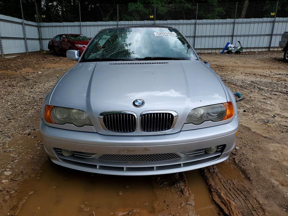 2003 BMW 3er VIN WBABS534X3JU98377 COPART salvage auction — ROOF, Ga - Cert Of Title-Salvage, sold $900 on 2026-07-10 (photo 5)
