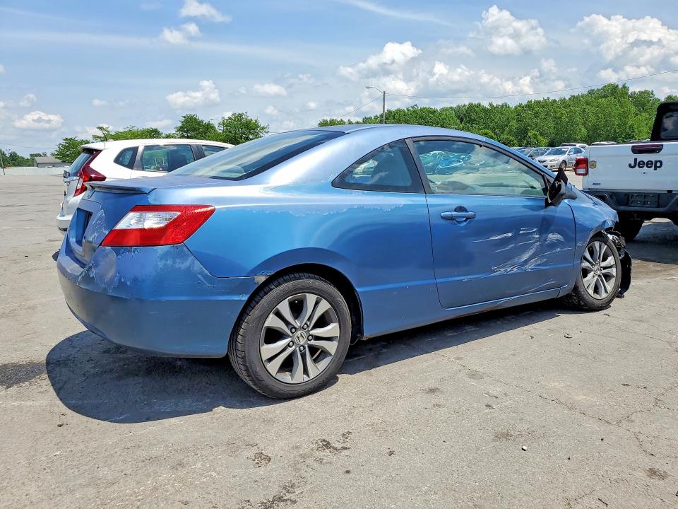2008 Honda VIN 2HGFG126X8H502472 COPART salvage auction — FRONT END, In - Cert Of Title-Salvage Title, sold $275 on 2026-07-02 (photo 3)