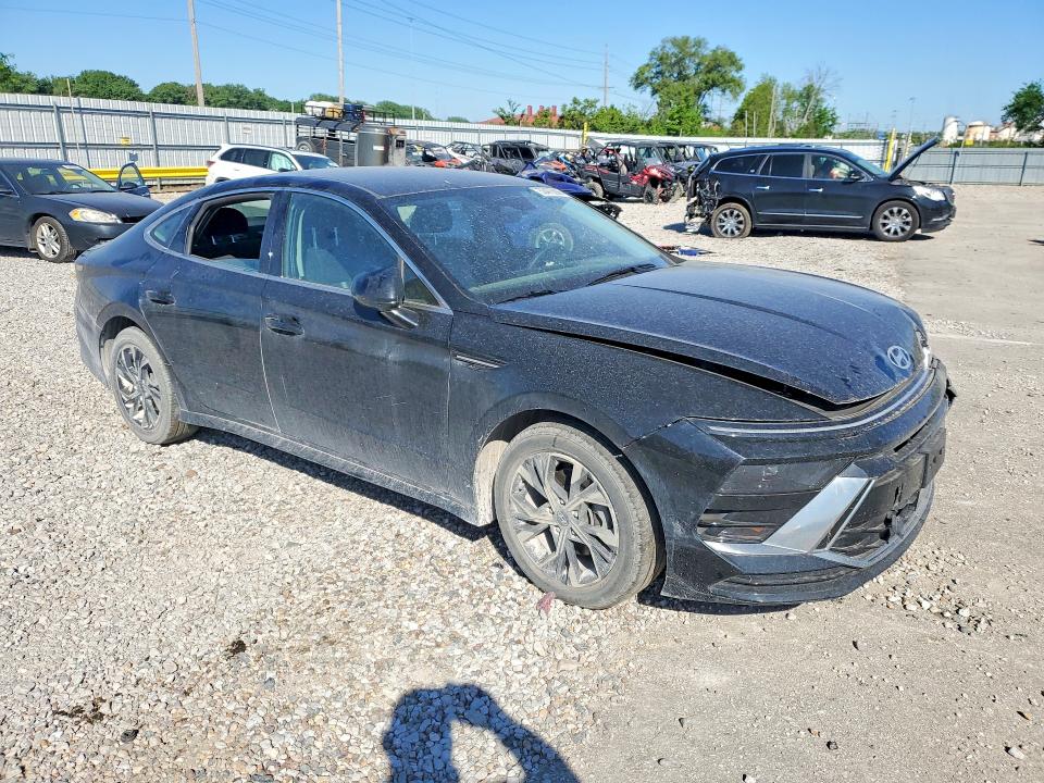 2025 Hyundai Sonata VIN KMHL64JA1SA429523 COPART salvage auction — FRONT END, Ia - Cert Of Title-Salvage Title, sold $7,600 on 2026-07-17 (photo 4)