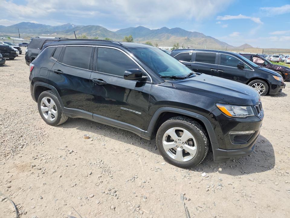 2018 Jeep Compass VIN 3C4NJCBB2JT461756 COPART salvage auction — FRONT END, Ut - Salvage Certificate, sold $2,550 on 2026-07-31 (photo 4)