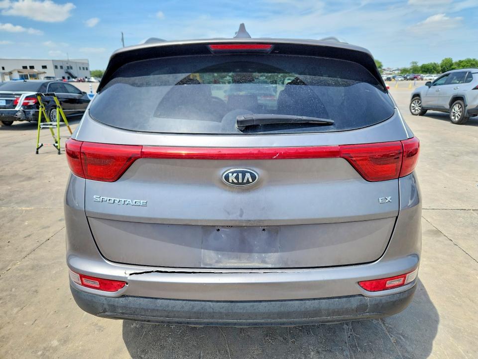 2018 Kia VIN KNDPN3AC6J7413026 COPART salvage auction — HAIL, Tx - Certificate Of Title, sold $500 on 2026-07-09 (photo 6)