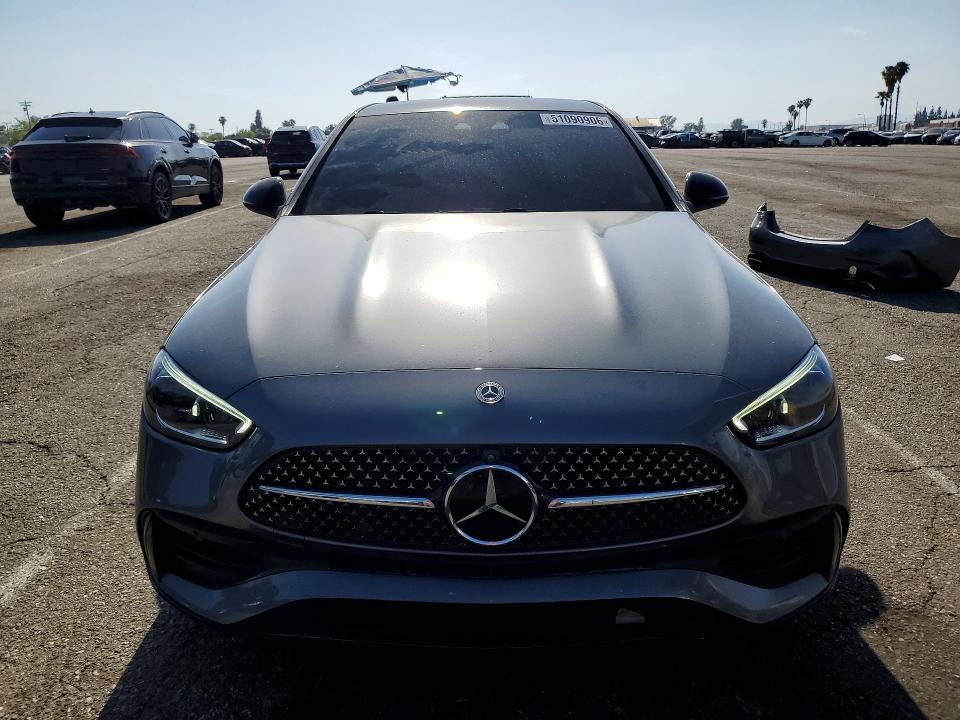 2024 Mercedes-benz C-klasse VIN W1KAF4HB0RR205798 COPART salvage auction — REAR END, Ca - Salvage Certificate, sold $23,900 on 2026-07-21 (photo 5)