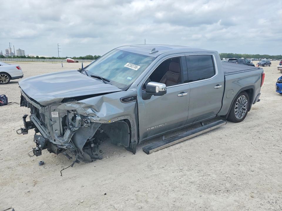 2025 Gmc VIN 1GTUUHEL2SZ148558 COPART salvage auction — FRONT END, Tx - Salvage Vehicle Title, sold $2,250 on 2026-07-30 (photo 1)