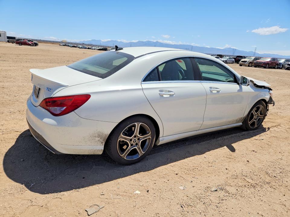 2018 Mercedes-benz Cla-klasse VIN WDDSJ4EB5JN619307 COPART salvage auction — FRONT END, Ca - Salvage Certificate, sold $2,200 on 2026-08-03 (photo 3)