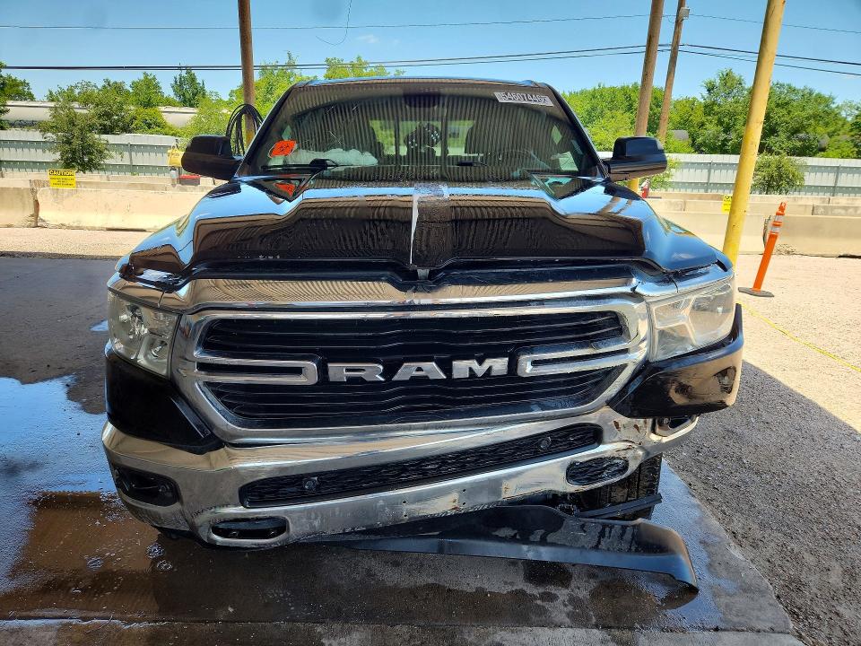 2021 Ram 1500 VIN 1C6SRFFT0MN803958 COPART salvage auction — FRONT END, Tx - Certificate Of Title, sold $6,500 on 2026-07-02 (photo 5)