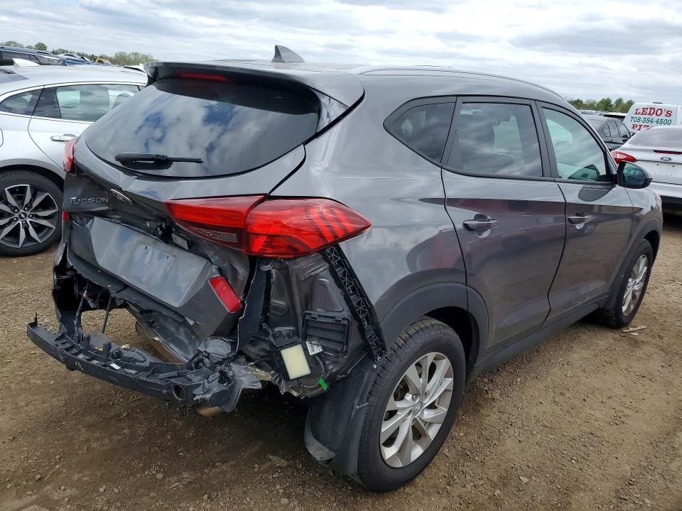 2020 Hyundai VIN KM8J33A41LU141215 COPART salvage auction — REAR END, Il - Salvage Certificate, sold $4,300 on 2026-07-28 (photo 3)