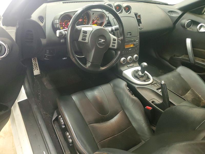 2007 Nissan 350z VIN JN1BZ36AX7M651559 COPART salvage auction — REAR END, Nc - Salvage Certificate Of Title, sold $4,200 on 2026-07-08 (photo 8)