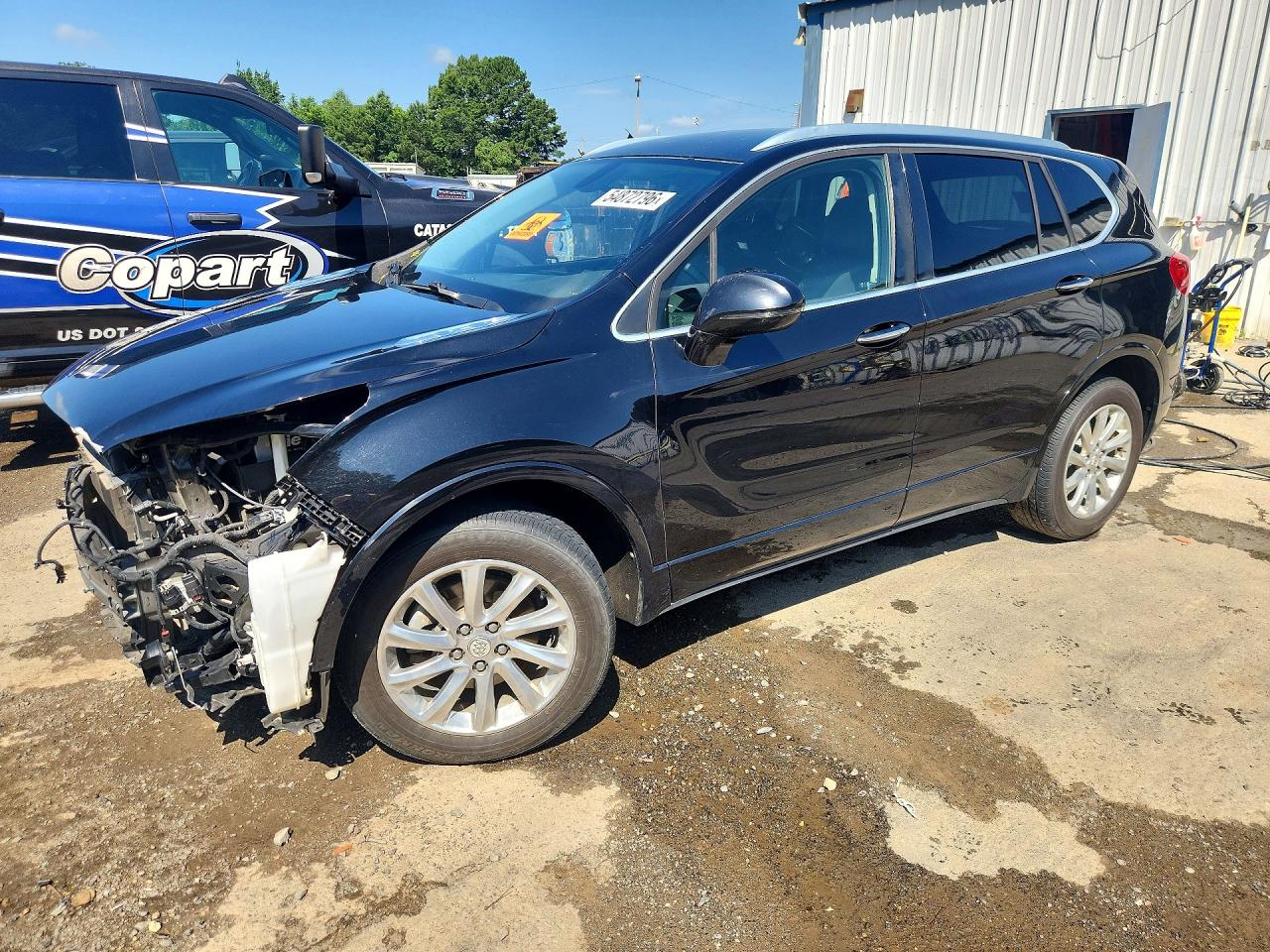 2019 Buick Envision VIN LRBFX2SA6KD064450 COPART salvage auction — Front End, UT - SALVAGE CERTIFICATE, sold $1,750 on 2026-07-09 (photo 1)