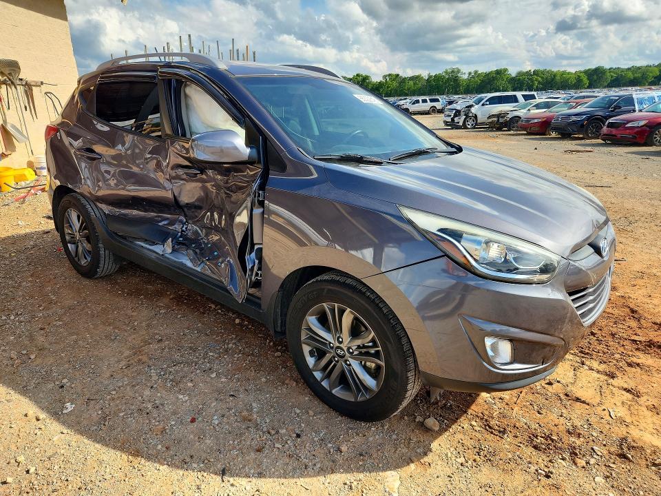 2015 Hyundai Tucson VIN KM8JU3AG7FU988378 COPART salvage auction — SIDE, Al - Cert Of Title-Salvage Title, sold $1,400 on 2026-07-22 (photo 4)