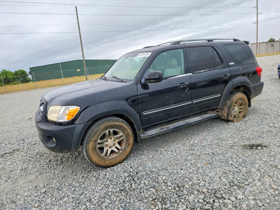 2005 Toyota Sequoia VIN 5TDZT34A05S262494 COPART salvage auction — FRONT END, Mt - Certificate Of Title, sold $975 on 2026-07-28 (photo 1)