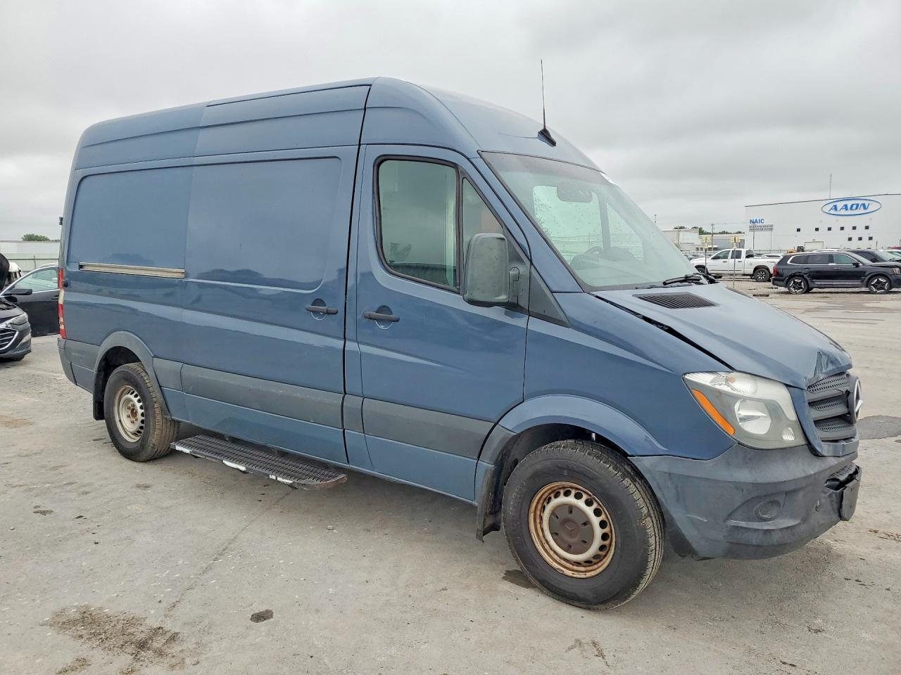 2018 Mercedes Benz Sprinter 2500 VIN WD3PE7CD5JP644328 COPART salvage auction — Front End, OK - CERTIFICATE OF TITLE-JUNKED, sold $4,500 on 2026-07-01 (photo 4)
