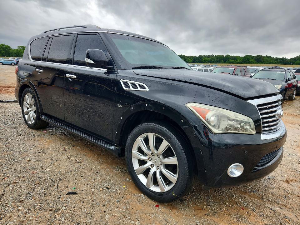 2014 Infiniti VIN JN8AZ2ND5E9751488 COPART salvage auction — FRONT END, Al - Cert Of Title-Salvage Title, sold $3,550 on 2026-07-15 (photo 4)