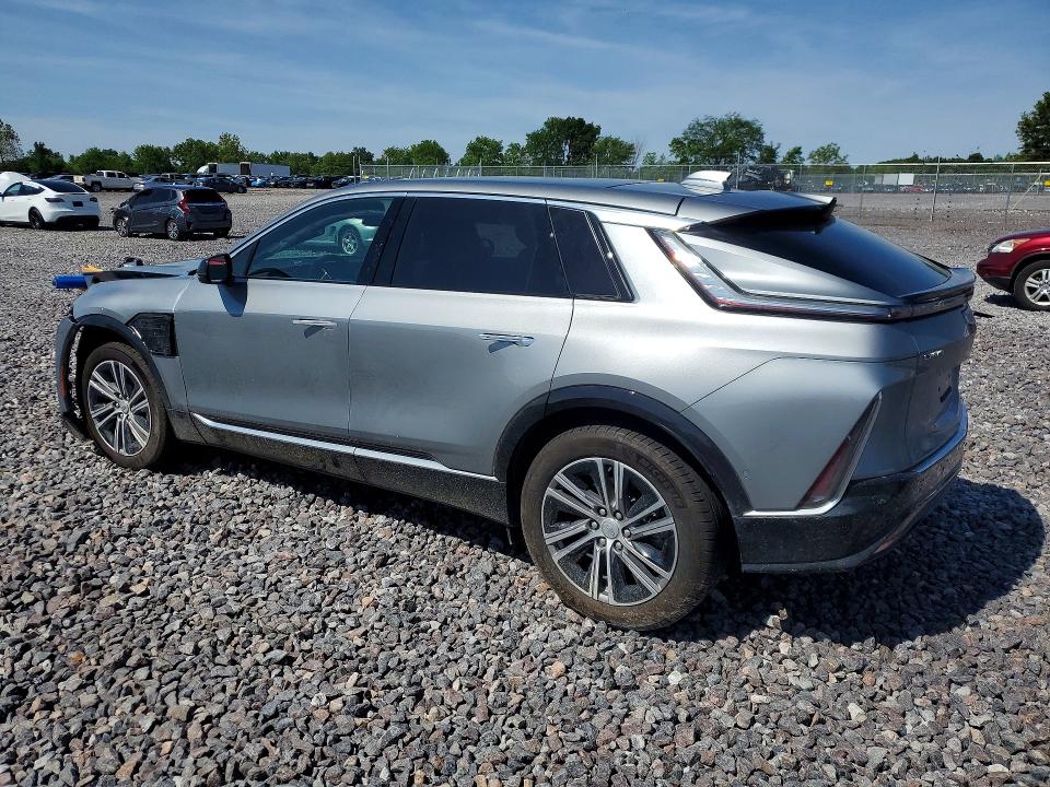 2025 Cadillac Lyriq VIN 1GYKPNRL5SZ317201 COPART salvage auction — FRONT END, In - Cert Of Title-Salvage Title, sold $10,400 on 2026-07-28 (photo 2)