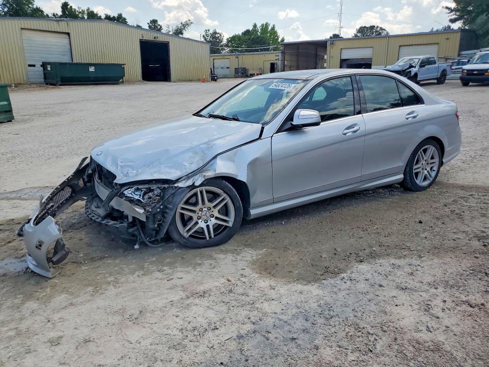 2008 Mercedes-benz C-klasse VIN WDDGF56X28F043154 COPART salvage auction — FRONT END, Nc - Salvage Certificate Of Title, sold $325 on 2026-07-24 (photo 1)