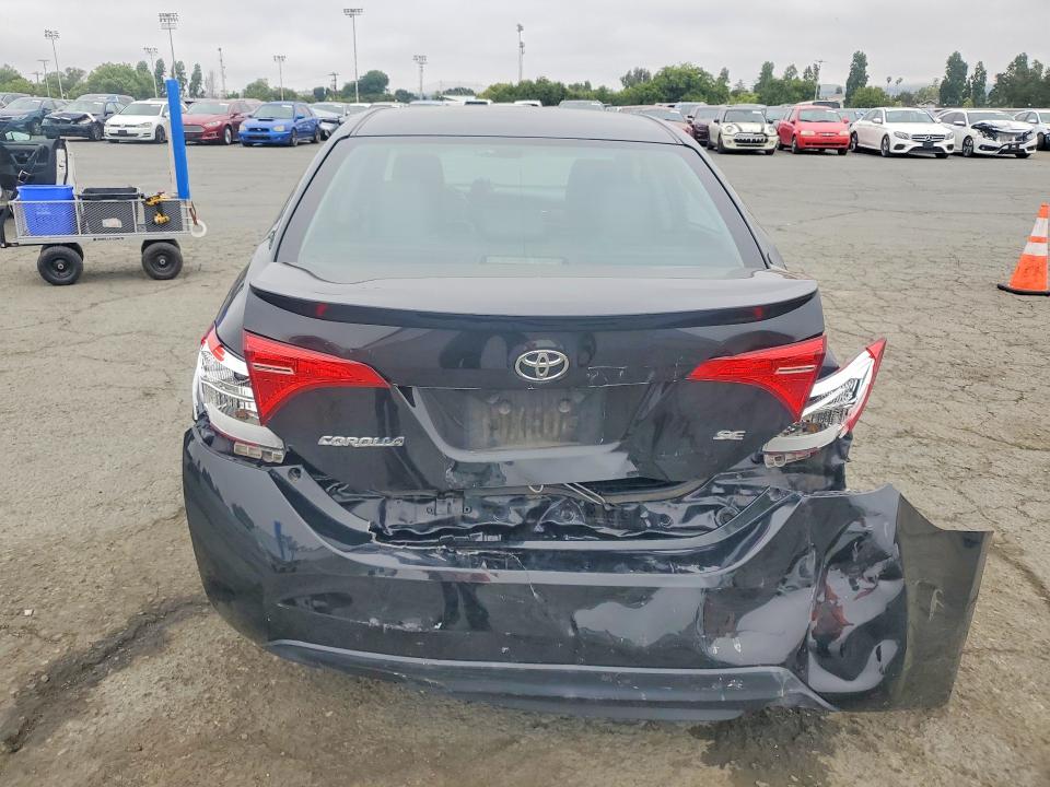 2018 Toyota Corolla VIN 2T1BURHE6JC078128 COPART salvage auction — REAR END, Ca - Salvage Certificate, sold $5,000 on 2026-07-10 (photo 6)
