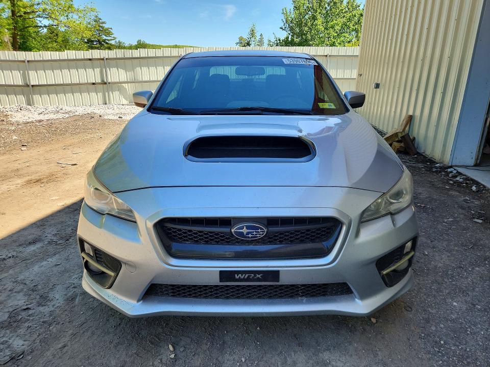 2016 Subaru Wrx VIN JF1VA1E69G9826329 COPART salvage auction — REAR END, Vt - Cert Of Title-Salvage Vehicle, sold $250 on 2026-07-13 (photo 5)