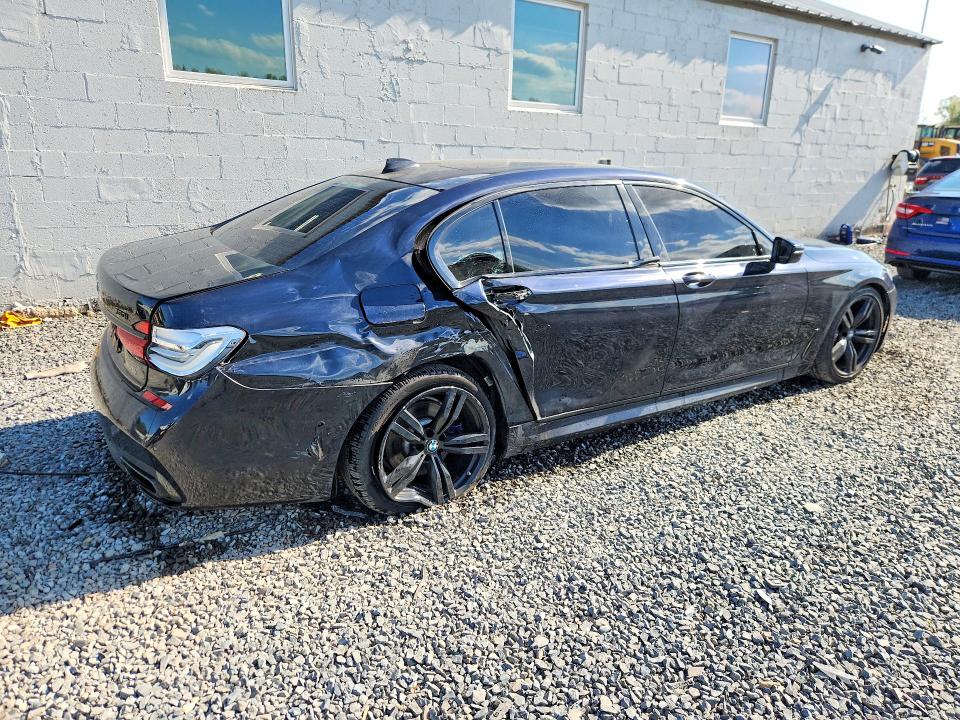 2016 BMW 7er VIN WBA7F2C58GG415971 COPART salvage auction — SIDE, Nj - Cert Of Title-Salvage, sold $7,600 on 2026-07-24 (photo 3)