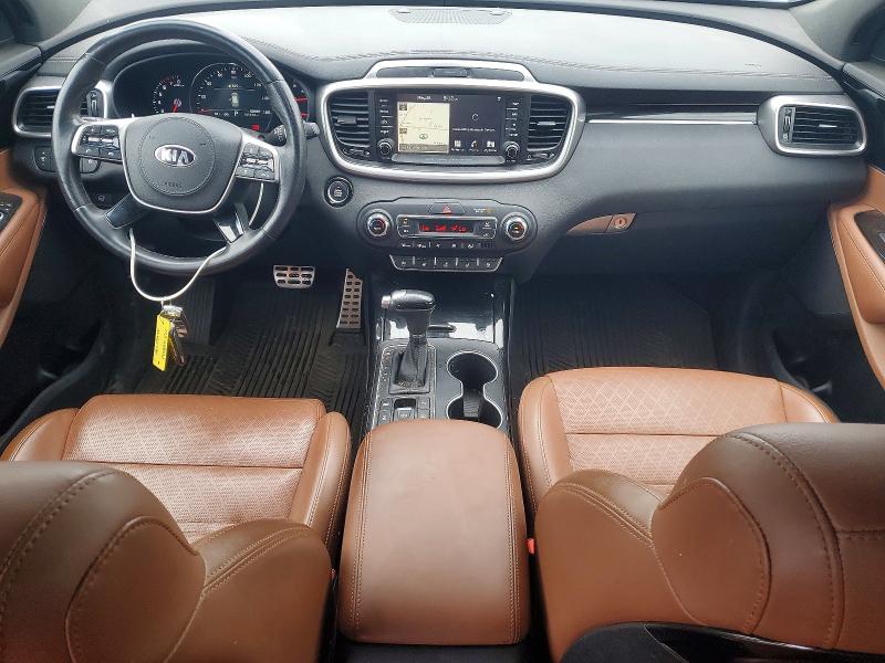 2019 Kia Sorento VIN 5XYPKDA54KG522900 COPART salvage auction — FRONT END, Or - Salvage Title Certificate, sold $4,400 on 2026-07-15 (photo 8)