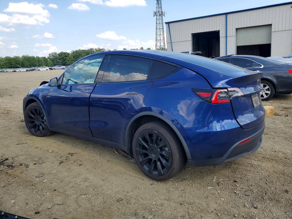 2021 Tesla Model y VIN 5YJYGDEE2MF061593 COPART salvage auction — FRONT END, Nj - Cert Of Title-Salvage, sold $5,800 on 2026-07-20 (photo 2)