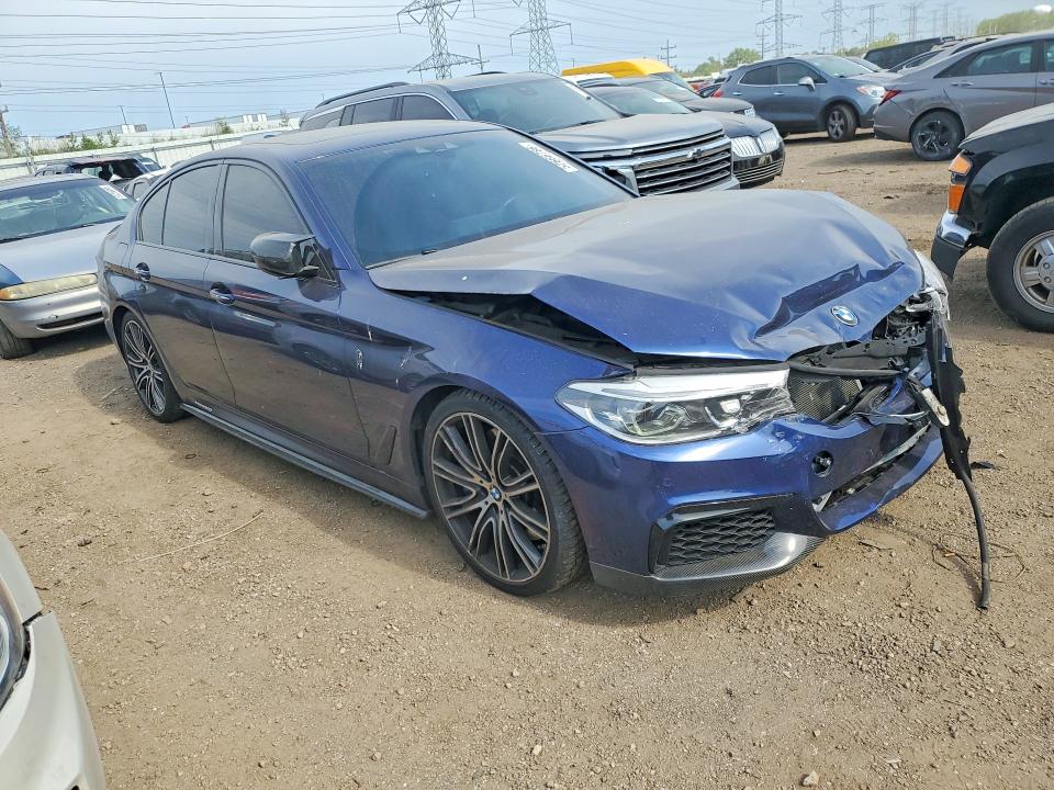 2018 BMW M5 VIN WBAJB9C51JB286938 COPART salvage auction — FRONT END, Il - Salvage Certificate, sold $10,000 on 2026-07-28 (photo 4)