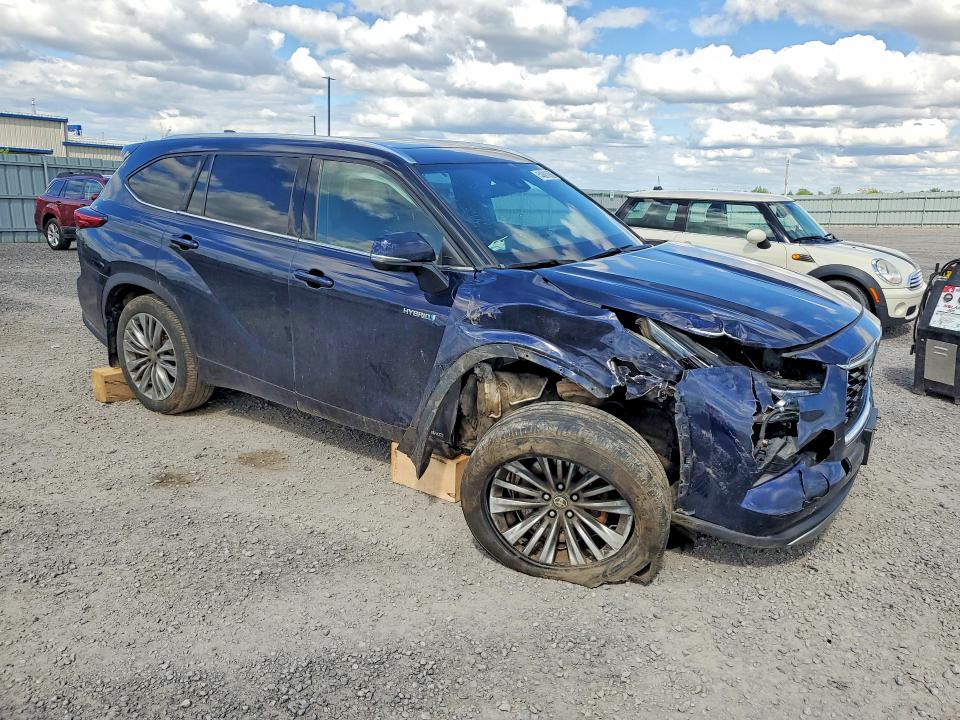 2020 Toyota VIN 5TDEBRCH3LS001344 COPART salvage auction — FRONT END, On - Permit Salvage, sold $13,400 on 2026-07-02 (photo 4)