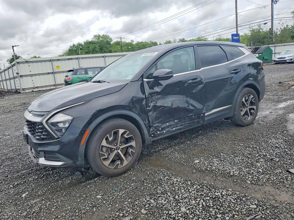 2023 Kia Sportage VIN 5XYK33AF3PG032188 COPART salvage auction — SIDE, Nj - Cert Of Title-Salvage, sold $500 on 2026-07-24 (photo 1)
