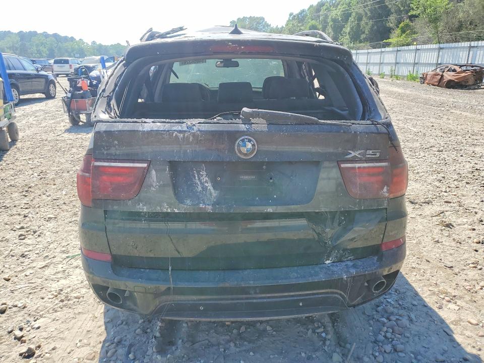 2013 BMW X5 VIN 5UXZV4C5XD0E00999 COPART salvage auction — INTERIOR BURN, Va - Cert Of Title - Salvage, sold $425 on 2026-07-28 (photo 6)