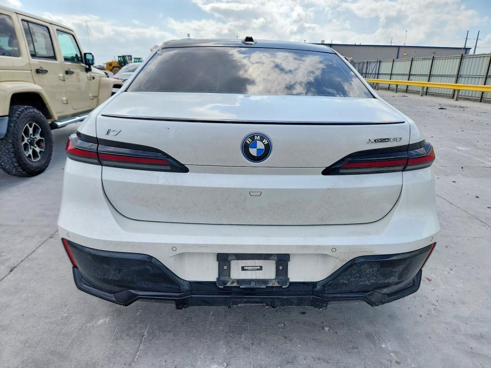 2023 BMW I7 VIN WBY53EJ07PCL81006 COPART salvage auction — FRONT END, Tx - Salvage Vehicle Title, sold $31,000 on 2026-08-11 (photo 6)