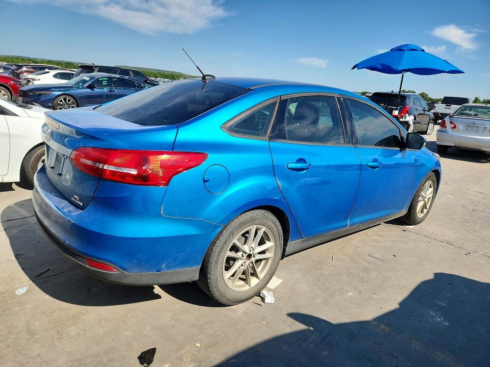 2016 Ford VIN 1FADP3F20GL281478 COPART salvage auction — REAR END, Tx - Certificate Of Title (P), sold $775 on 2026-07-09 (photo 3)