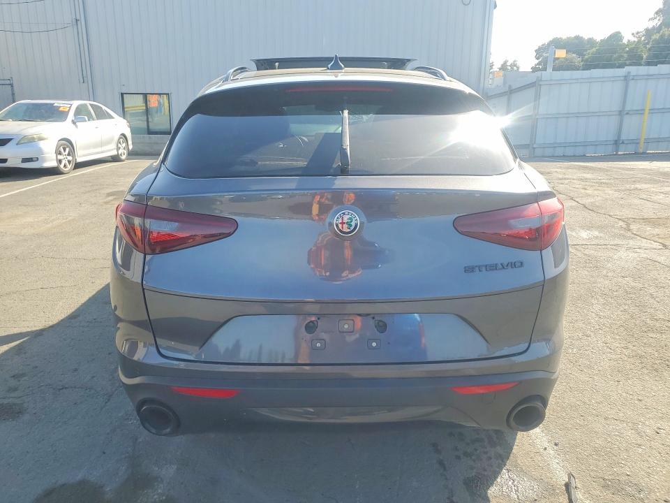 2020 Alfa romeo Stelvio VIN ZASPAJAN5L7C93926 COPART salvage auction — MECHANICAL, Ca - Salvage Certificate, sold $2,500 on 2026-07-06 (photo 6)