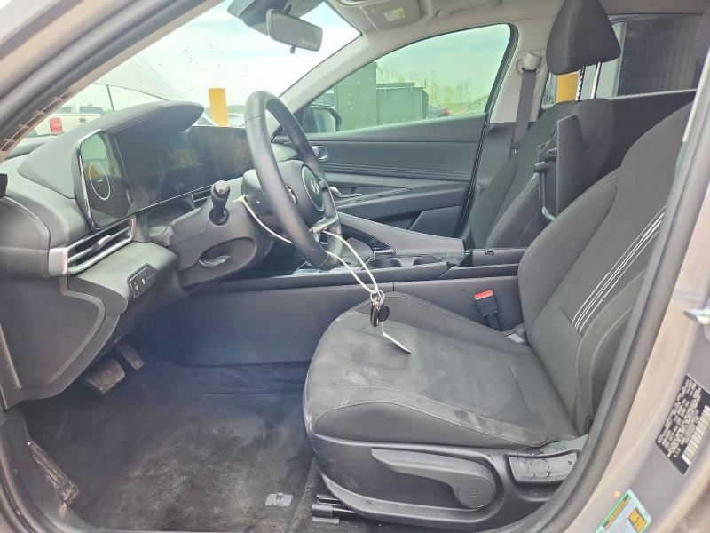 2025 Hyundai Elantra VIN KMHLS4DG8SU883133 COPART salvage auction — FRONT END, Mi - Cert Of Title-Salvage Vehicle, sold $6,200 on 2026-07-09 (photo 7)