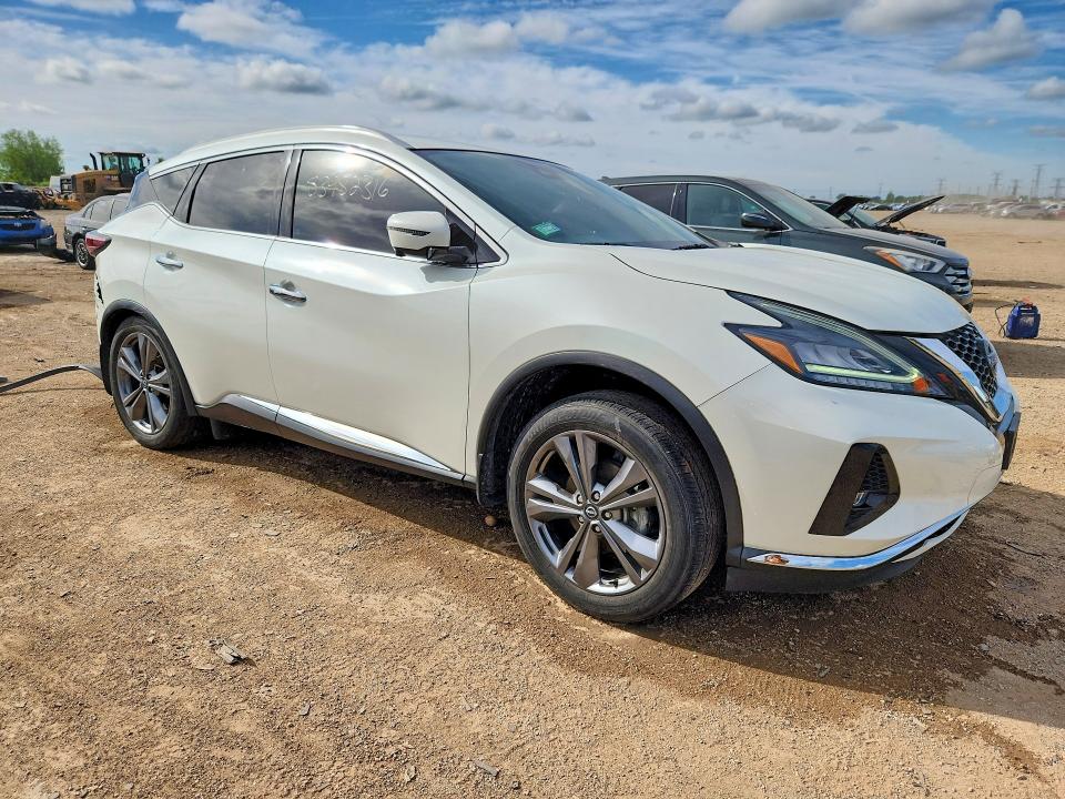 2023 Nissan Murano VIN 5N1AZ2DSXPC118949 COPART salvage auction — SIDE, Il - Salvage Certificate, sold $7,500 on 2026-07-02 (photo 4)
