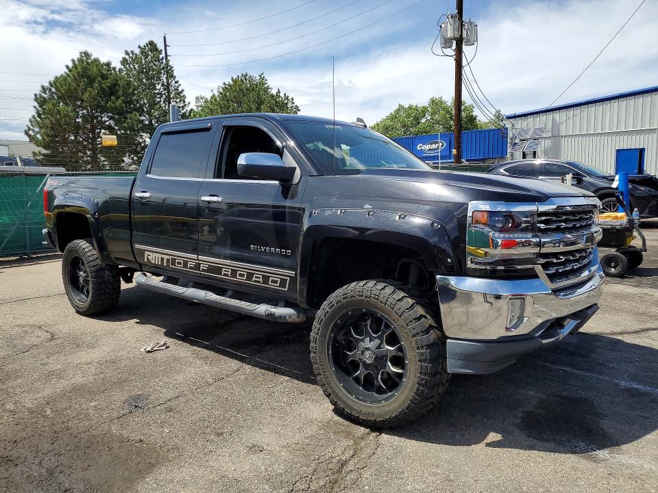 2018 Chevrolet Silverado VIN 3GCUKSEJ8JG391100 COPART salvage auction — FRONT END, Co - Public - Salvage Title, sold $8,600 on 2026-07-30 (photo 4)