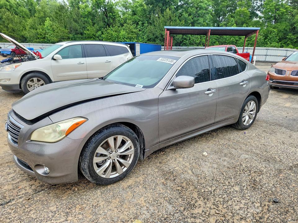 2012 Infiniti M VIN JN1BY1AP7CM331550 COPART salvage auction — NORMAL WEAR, FL - CERTIFICATE OF TITLE, sold $375 on 2026-07-31 (photo 1)