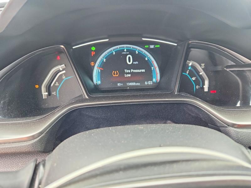 2019 Honda Civic VIN SHHFK7H67KU225010 COPART salvage auction — REAR END, Tx - Salvage Vehicle Title, sold $3,850 on 2026-07-16 (photo 9)