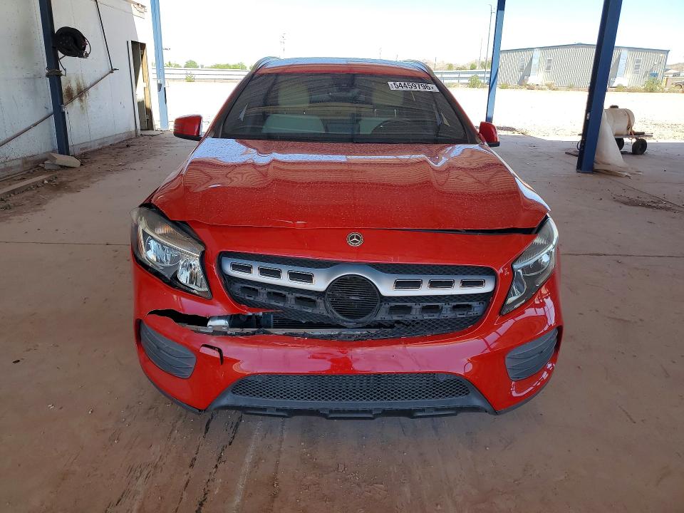 2018 Mercedes-benz VIN WDCTG4EB9JJ433039 COPART salvage auction — FRONT END, Az - Cert Of Title - Salvage, sold $4,100 on 2026-07-09 (photo 5)