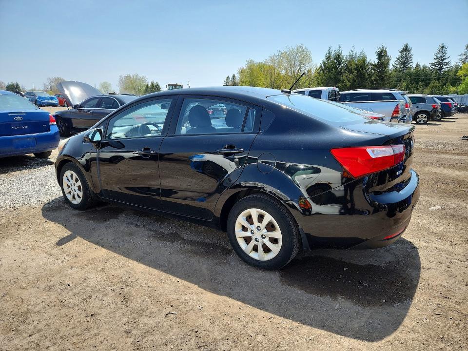 2013 Kia Rio VIN KNADM4A38D6207984 COPART salvage auction — MINOR DENT/SCRATCHES, On - Permit No Brand - Unfit, sold $750 on 2026-07-21 (photo 2)