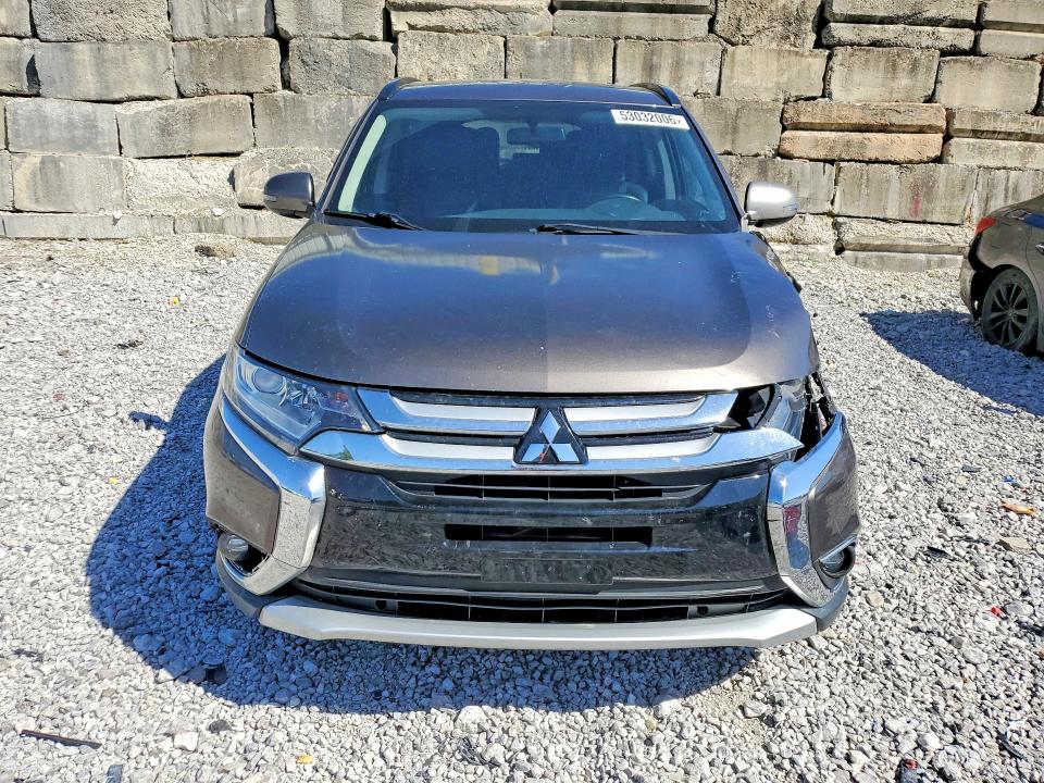 2016 Mitsubishi Outlander VIN JA4AZ3A31GZ024859 COPART salvage auction — FRONT END, OH - CERT OF TITLE-SALVAGE, sold $1,400 on 2026-07-24 (photo 5)