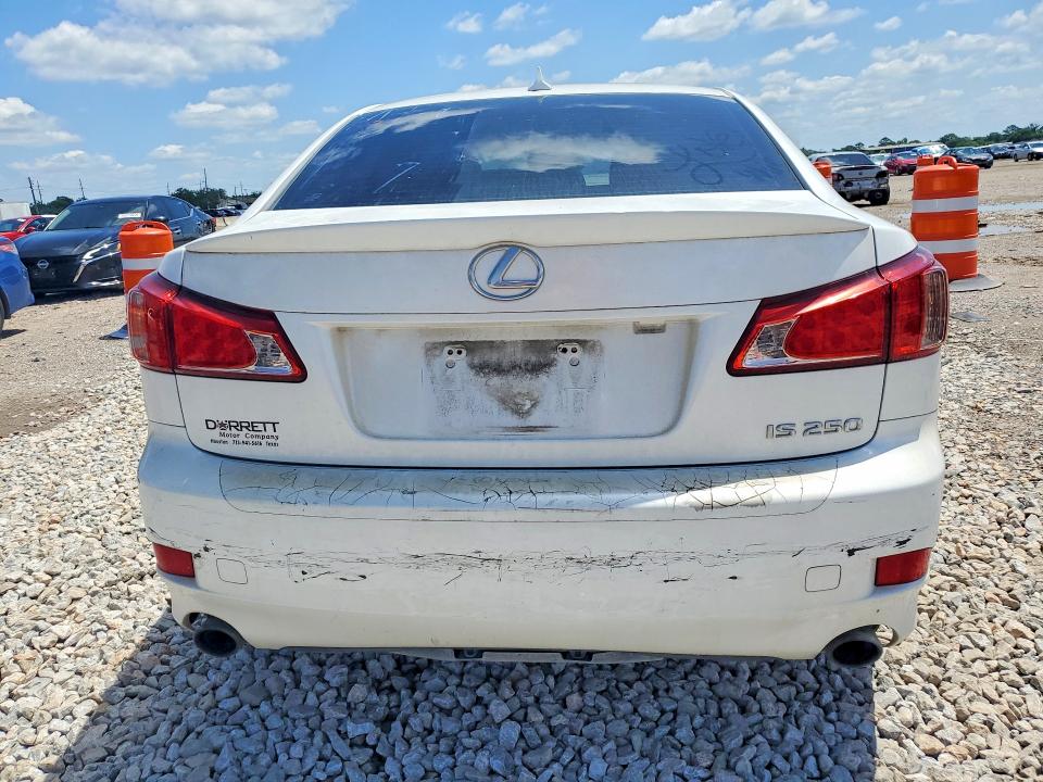 2013 Lexus Is VIN JTHBF5C25D5188183 COPART salvage auction — NORMAL WEAR, TX - CERTIFICATE OF TITLE, sold $1,950 on 2026-08-24 (photo 6)