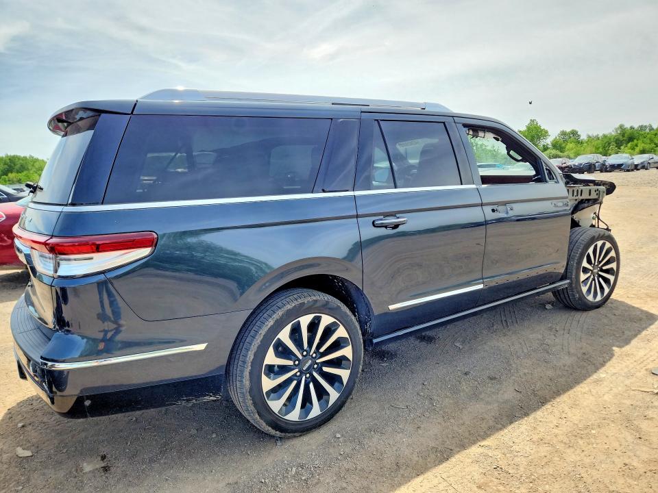 2024 Lincoln Navigator VIN 5LMJJ3LG9REL09518 COPART salvage auction — FRONT END, Oh - Cert Of Title-Salvage, sold $90 on 2026-07-02 (photo 3)