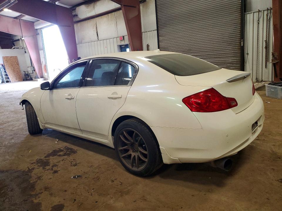 2013 Infiniti G VIN JN1CV6AR5DM352832 COPART salvage auction — FRONT END, Mi - Cert Of Title-Rebuilt Salvage, sold $1,000 on 2026-07-17 (photo 2)