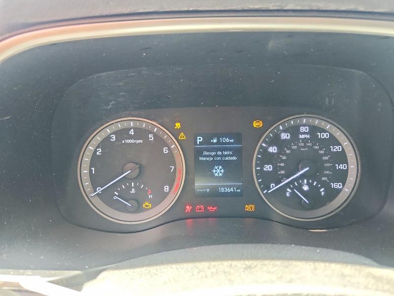 2020 Hyundai VIN KM8J23A41LU155165 COPART salvage auction — FRONT END, Tx - Salvage Vehicle Title, sold $675 on 2026-07-06 (photo 9)